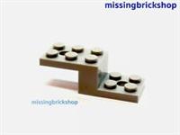 LEGO Pack of 4 Bracket 5 x 2 x 1 1/3 with 2 Holes 11215 Light Bluish Grey NEW