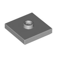 Lego Bricks 10x Medium Stone Grey 2x2 Jumper Tile Centre Stud 6126082 23893 NEW