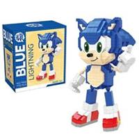 Sonic The Hedgehog Building Block Set Lego Knuckles Tails Figure DIY Model Toy