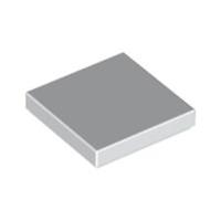 Lego Bricks Parts 100x White 2x2 Tile Flat Thin Studless Plate 306801 3068 NEW