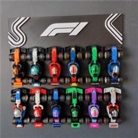 Display Wall Mount Frame for Lego Formula One 71049 F1 Collectible Race Cars