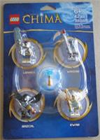 LEGO Legends of Chima 850779 4 figures Lennox Winzar Razcal Ewar (RETIRED)