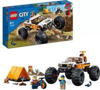 ?LEGO City 60387 4x4 Off-Roader Adventures, Toy Camping Adventures Set, 6+