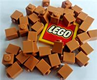 LEGO 1x1 BRICKS Medium Dark Flesh (Packs of 50 or 100) - Design 3005 Freepost