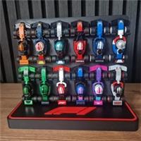 Lego F1 Minifigure Desk Display Stand for Lego F1 71049 Collectible Race Cars