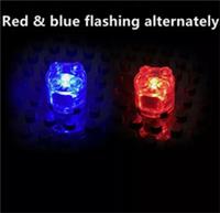 ⭐ BUMSTORE CUSTOM 2X2 ROUND RED/BLUE FLASH LED LIGHT BRICK FOR LEGO NEW