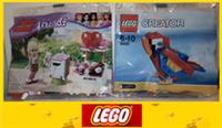 2 X LEGO Polybags 30105 30021 Friends & Creator: Stocking Filler
