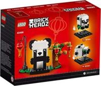 LEGO BRICKHEADZ: Chinese New Year Pandas (40466) - Brand New & Factory Sealed
