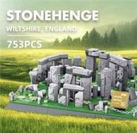 753Pcs Building Blocks Stonehenge Model Gift Puzzle Xmas Family All Ages