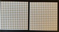 LEGO 2 x White 16x16 Base Plates 91405 City Creator - Brand New
