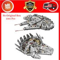 MOC Lego Star Wars : Millennium Falcon (75367) With 1329 Pcs. Generic Brick