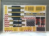 Lego Technic STICKER SHEET ONLY for Lego set 42055 Bucket Wheel Excavator