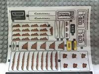 Lego Ghostbusters STICKER SHEET ONLY for Lego set 10274 Ghostbusters ECTO-1