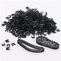 1000pcs 3711 New Black Technic Link Chain Link Pieces tank track tread