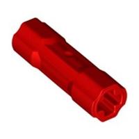 Lego Technic Bricks 6x Bright Red Cross Axle Extension 3M 3L 6273211 42195 NEW