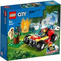 Lego City 60247 Forest Fire - Firefighter Figure Buggy BOX CREASED