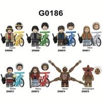 8X Stranger Things TV series Vecna Lego Minifigure Set Toy Mini Figure Kids Gift