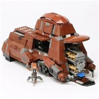 Star Wars MOC Trade Federation MTT UCS 7662 Droid Transport Building Blocks 1300