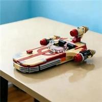 300Pcs MOC Star Wars Luke Skywalkers Landspeeder Model Toys Building Blocks Set