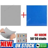 40 x 40cm Classic Baseplate 50 x 50 Dots Building Blocks Firm Connection Plate
