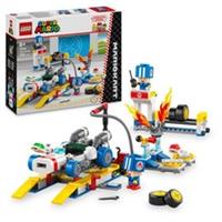 LEGO Super Mario: Mario Kart Toads Garage Set, Nintendo Mechanic Toy with 2 B