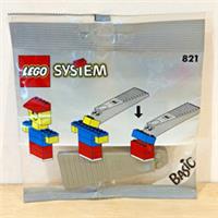 Lego 821 Brick Seperator Grey 1992 Vintage Polybag ~ New - Factory Sealed