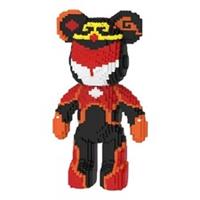 Puzzle Violent Bear Building Blocks Colourful Toys DIY Model Toy Christmas Gifts