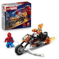LEGO  Marvel Spider-Man vs. Ghost Rider Motorcycle - Superhero Toy w/a Motorbik
