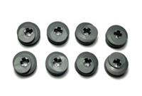 LEGO 8x Technic Gear Worm Screw, Short 27938 Dark Bluish Grey NEW