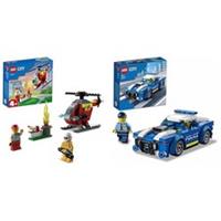LEGO 60312 City Police Car Toy for Kids 5 plus Years Old with Officer Minifigure