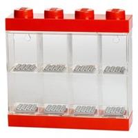 Lego Minifigures Minifigure Display Case, Plastik, Rot