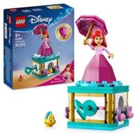 LEGO ǀ Disney Princess Twirling Ariel - Spinning Toy with a Mini Doll & Flounder