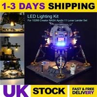 Creator NASA Apollo 11 Lunar Lander Building Blocks LED Light Kit For Lego Gift