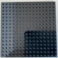 LEGO 1x 16x16 Base Plate 91405 Black City Creator - Brand New