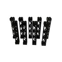 Lego: Black 2x2x10 Girder Triangular Vertical Supports X k (95347) New X9