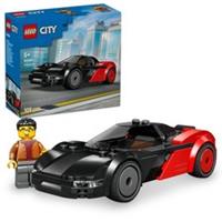 LEGO City EV Supercar Toy - Race Car Model Kit w/a Driver Minifigure - Fine Moto
