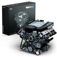 V8 Engine Building Set, Exclusive Advanced Collector's Engine Model to Build...