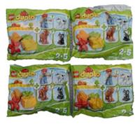 LEGO 30067 DUPLO FARM FULL SET 4x POLYBAGS (FARMER COW CAT & GOAT) BRAND NEW!