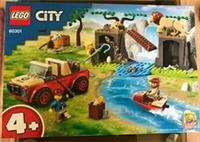 Lego 60301 City Wildlife Rescue Off Roader 157 pcs age 4 + NEW Lego Sealed ~