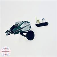 Wall Mount & Minifigure Holder for LEGO Star Wars Yoda's Jedi Starfighter 75360