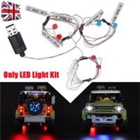 LED Light Kit For LEGOs 42110 Technic Land Rover Defender Bricks Lighting Set UK