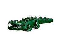 Dark Green LEGO Crocodile - Super cool crocodile with moving mouth and tail
