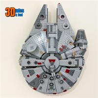 Wall Mount Bracket for LEGO Star Wars Millennium Falcon (set 75257)