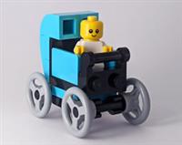 LEGO Baby and Blue Pushchair / Pram / Stroller