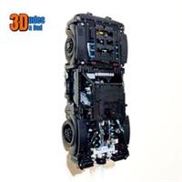 Wall Mount Bracket for LEGO The Batman Batmobile (set 42127) - 3D printed