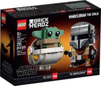 LEGO BrickHeadz The Mandalorian & The Child ( 75317) 295 Pieces! Brand New