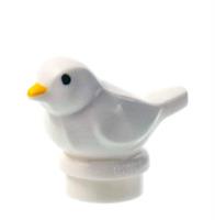 Adorable Little White Lego Bird (Baby Dove, Rare White Sparrow)