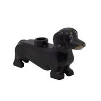 Black Lego Dachshund / Sausage dog
