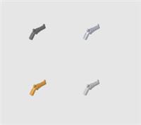 2x LEGO 30132 Weapon Gun Revolver Compatible With Lego