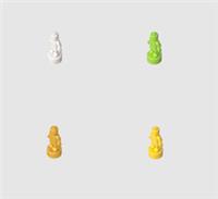 2x Mini Trophy Statuette 90398 Compatible With Lego